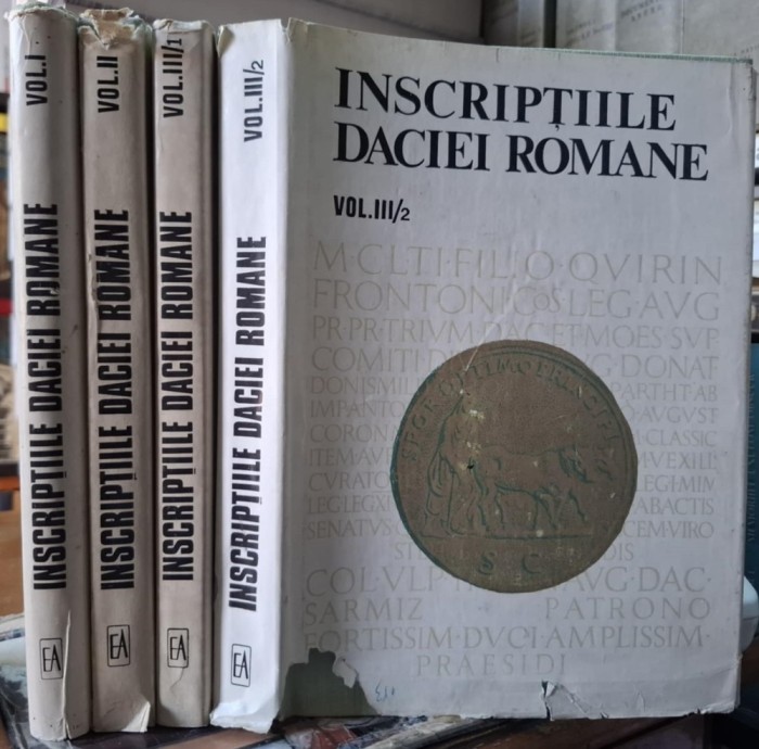 Inscriptiile Daciei romane-4 volume