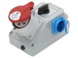 Kit Instalare SPAMEL ZI05 R441 IP44 Montare Perete 32A 400V
