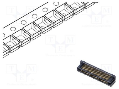 Conector PCB-PCB hermafrodit 60 PIN 0,5mm LSHM gold flash SAMTEC foto