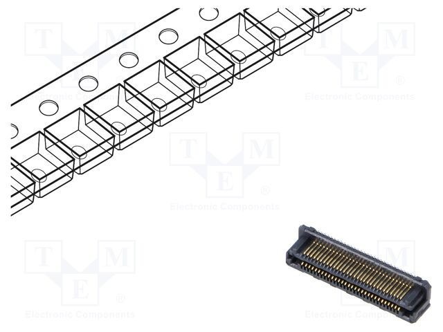 Conector PCB-PCB hermafrodit 60 PIN 0,5mm LSHM gold flash SAMTEC