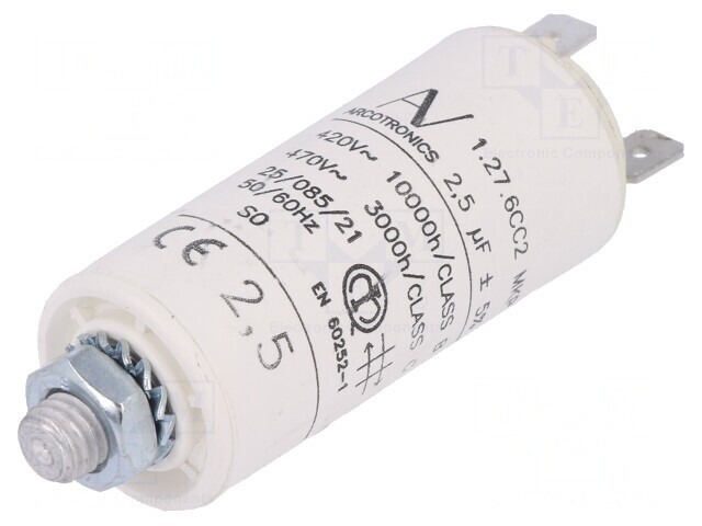 Condensator pentru motoare 2,5uF 420VAC