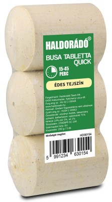 Haldorado - Tableta fitofag dizolvare rapida, 3 buc./set - Smantana dulce foto
