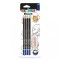 Creion HB Carioca 4 buc + radiera/blister