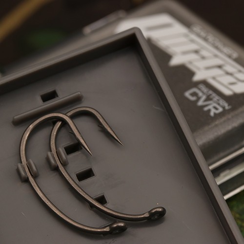 Carlige Rigga Curved CVR Barbed,10buc/plic ,nr.8 - Gardner