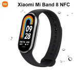 Cumpara ieftin Smartband Xiaomi Mi Band 8 NFC Negru, AMOLED 1.62 , Ritm cardiac, Oxigen, Calorii, Pasi, Somn, 150+ moduri sport, 190mAh