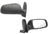 Oglinda exterioara Seat Alhambra (7V8/7V9), 02.2001-06.2004, Vw Sharan (7M), 04.2000-04.2004, Dreapta, Crom, electrica, Cu incalzire, carcasa neagra,, View Max