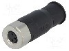 Conector M8, 3 pini, clasa etanseitate IP67, CONEC - SAL-8-RKC3-S5,5