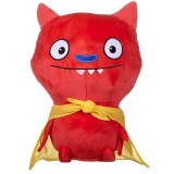 Jucarie din plus Lucky Bat (rosu), Ugly Dolls, 22 cm, Play By Play