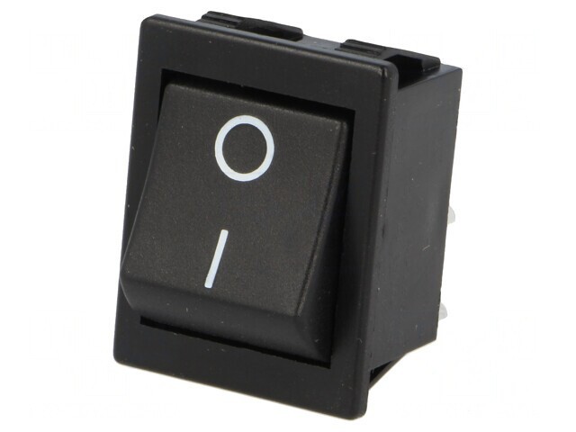 Comutator Rocker DPST ON-OFF 16A/250V Negru