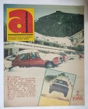 AUTOTURISMUL , REVISTA EDITATA DE AUTOMOBIL CLUBUL ROMAN , NUMARUL 2 , 1986