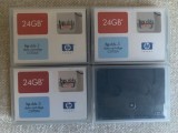 Lot 4 Casete DAT HEWLETT-PACKARD 24 GB &ndash; &Icirc;nregistrate o singură dată &ndash; 7