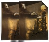 Album filatelic - George Enescu (bilingv) 2011, cu 3 ilustrate timbrate și 1 CD muzică, cu cutie protecție