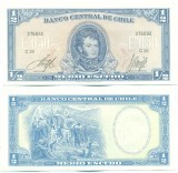 Chile 1962-1975 - 1/2 escudo UNC