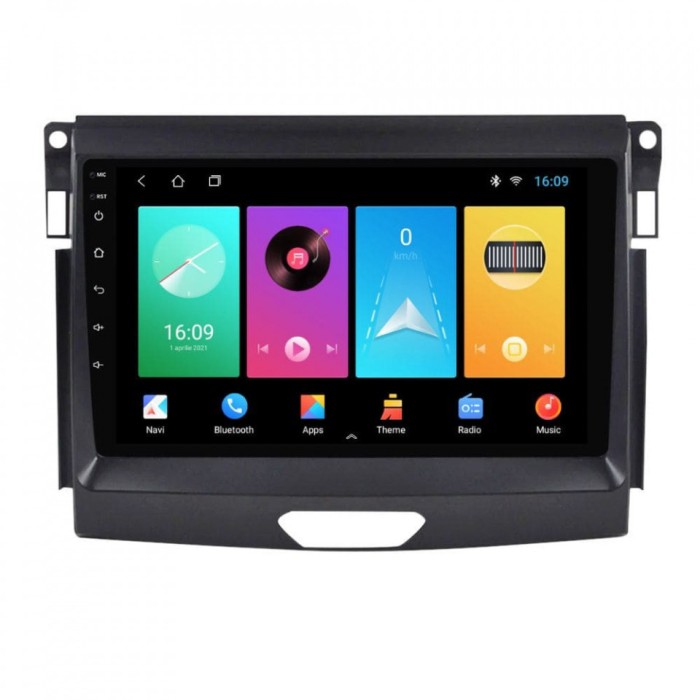 Navigatie dedicata cu Android Ford Ranger dupa 2015 fara navigatie originala,