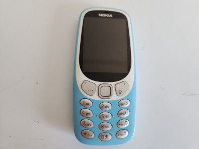 Telefon Nokia 3310 folosit albastru foto