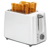 Prajitor de Paine Warrior, 750 W, 2 Felii, 7 Niveluri de Rumenire, Functie Decongelare/Reincalzire, Alb