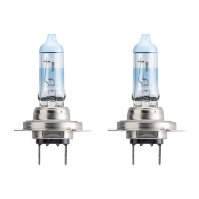 Pachet 2 Becuri Moto H7 Crystal Vision Ultra 12V 55W (Blister) Philips