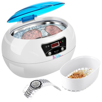 Sterilizator Ultrasonic Profesional Sofia CONCEPT&amp;reg;, 35W, 600 ml, Aplicatii multiple, Albastru foto