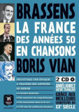 La France des ann&eacute;es 50 en chansons - Bande dessin&eacute;e + 2 CD - Paperback brosat - Tohm, Youmna - Maison des Langues