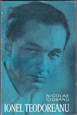 bnk ant Nicolae Ciobanu - Ionel Teodoreanu foto