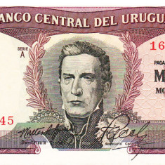 Uruguay 1 000 1000 Pesos 1967 P-49b aUNC