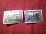 2 Timbre Austria - Bosnia Hertegovina 1910 - Vederi , 3 si 20h stampilate, Stampilat