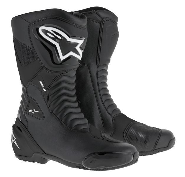 Cizme Piele Moto Alpinestars Smx S Negru Marimea 37 2223517/1100/37