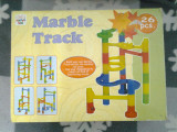 Marble Track - Set de constructie 26 piese pentru copii +4 ani
