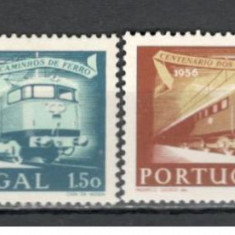 Portugalia.1956 100 ani Caile Ferate-Locomotive SP.4