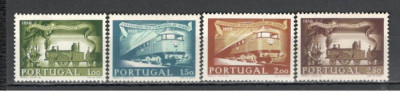 Portugalia.1956 100 ani Caile Ferate-Locomotive SP.4 foto