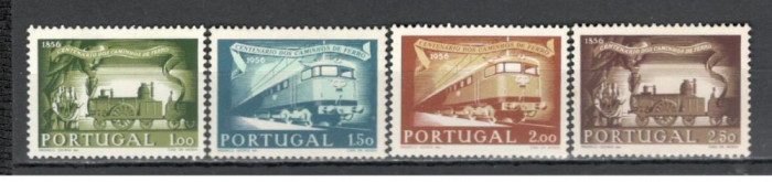 Portugalia.1956 100 ani Caile Ferate-Locomotive SP.4
