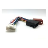 Mufa ISO Panasonic White 16P Conector Auto Universal Blaupunkt Tata Adaptor Sistem Audio MP3 MP4 CD Player Cablu 20cm