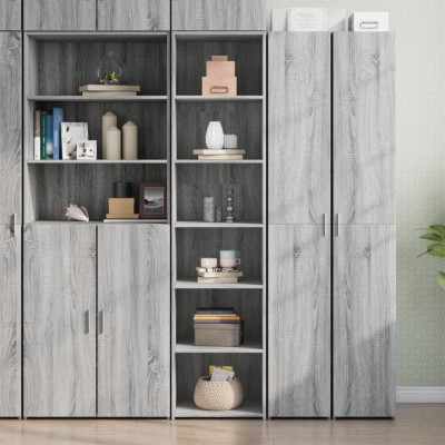 vidaXL Dulap &amp;icirc;nalt, gri sonoma, 45x41x185 cm, lemn prelucrat 3281678 foto