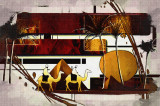 Tablou canvas Africa retro vintage arta98, 75 x 50 cm