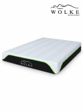 Saltea ortopedica Wolke Memory Active Cooling Gel, 180x200x25cm, cu spuma poliuretanica cu memorie, hipoalergenica, antibacterian, fermitate medie