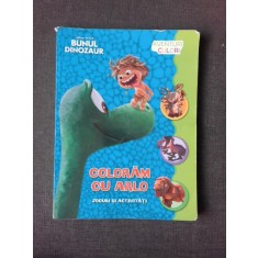 BUNUL DINOZAUR, COLORAM CU ARLO (CARTE DE COLORAT)