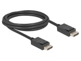 Cablu DisplayPort 2.1, 2m, 40Gbps, de la DELOCK