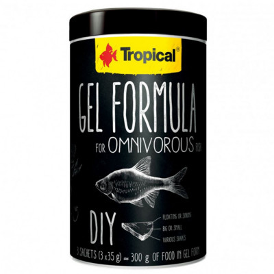 Formulă gelatinoasă TROPICAL pentru pești omnivori 1000 ml / 105 g foto