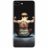Husa silicon pentru Apple Iphone 7 Plus, Body Builder Cute Baby Tattoo