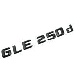 Emblema GLE 250d pentru spate portbagaj Mercedes, Negru