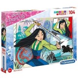 Puzzle Clementoni Disney Princess Mulan Supercolor 104 piese