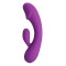 Vibrator Iepuras Doreen, 12 Moduri Vibratii, Silicon, USB, Mov, 17.5 cm