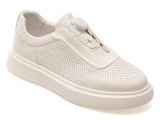 Cumpara ieftin Pantofi sport EPICA albi, 110263, din piele naturala