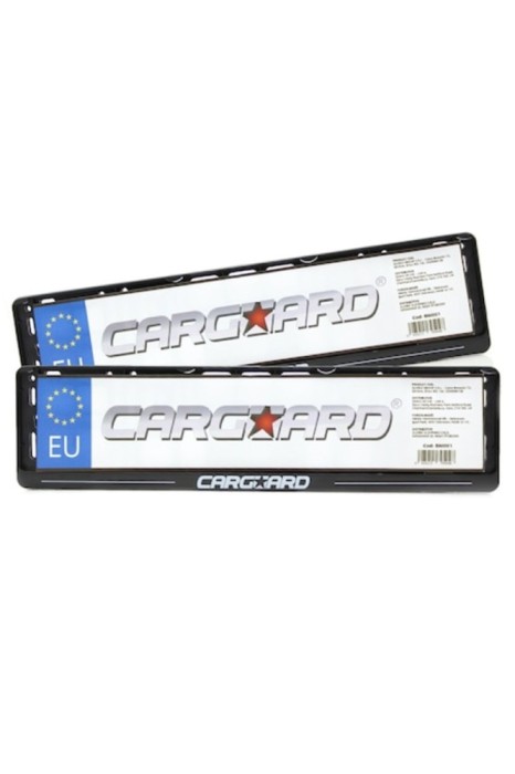 Set de 2 suporturi pentru plăcuțe de &icirc;nmatriculare -