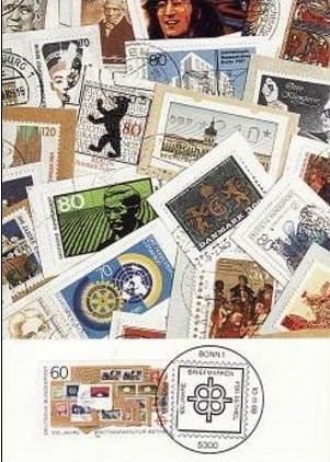 C327 - Germania RF 1988 - carte maxima Filatelie