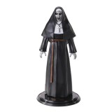 Figurina Articulata Valak The Nun, 17cm, IdeallStore, Colectie, Stativ Inclus, Negru, Jucarie Baieti 3+ The Conjuring