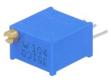 Potentiometru Multitura 100k&Omega; 500mW THT &plusmn;10%
