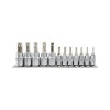 Set 12 Chei Torx cu Gaura Yato YT-04332, T8-T55, CrV6150, Profesional, 1/4 3/8