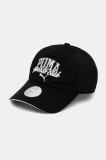 Puma șapcă culoarea negru, uni, 25989