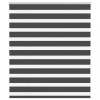Gossi jaluzea tip zebra neagra latime tesatura 130,9 cm poliester